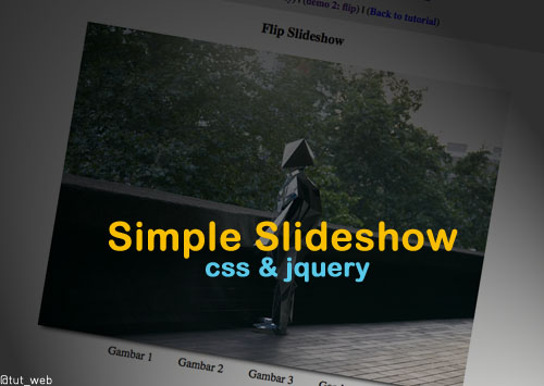 jQuery CSS Slideshow